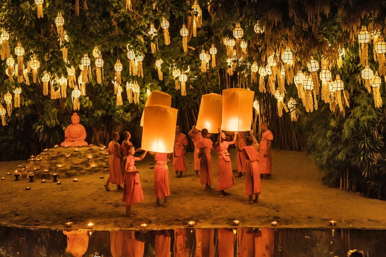 泰国万人天灯节、水灯节六天浪漫摄影之旅